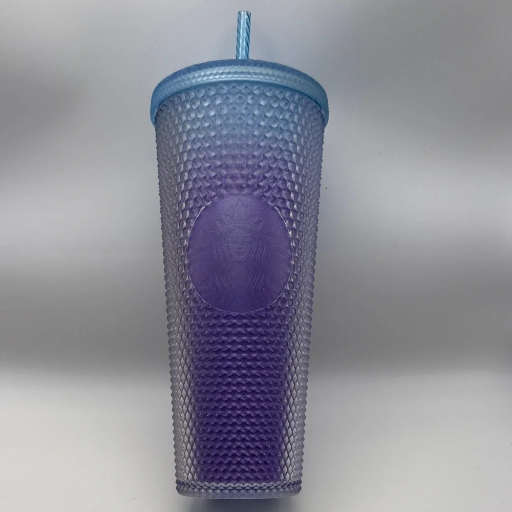 Starbucks 2024 Textured Ombré Venti 24oz Cold Cup Tumbler